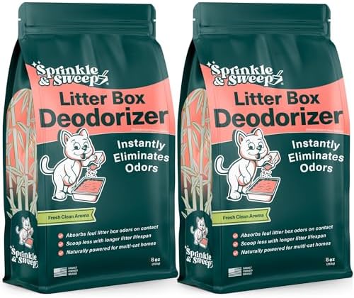 Sprinkle & Sweep: Litter Box Deodorizer by SprinkleSweep