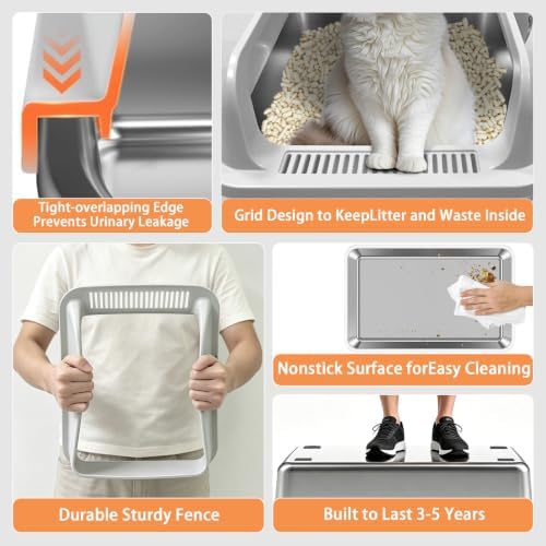 Stainless Steel Litter Box - Image 5