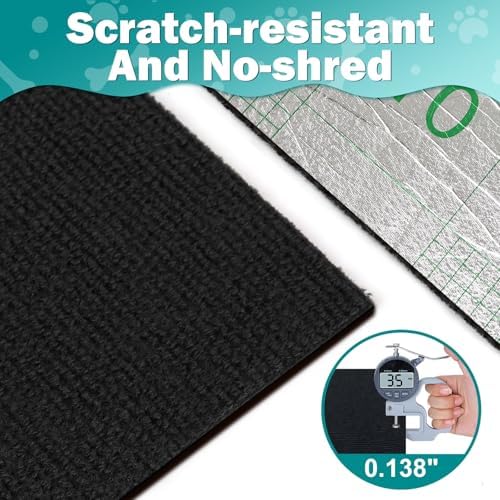 ENONCI 23.6x15.8 Cat Scratcher Mat, Self-Adhesive Cat Scratch Furniture - Image 4
