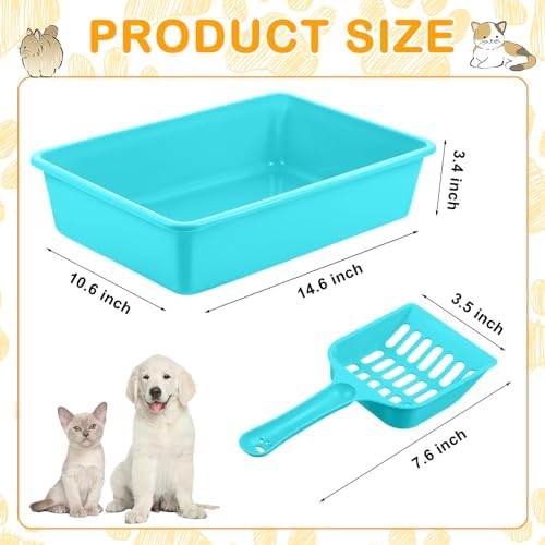 Amyhill 20Pcs Open Cat Litter Box - Image 3