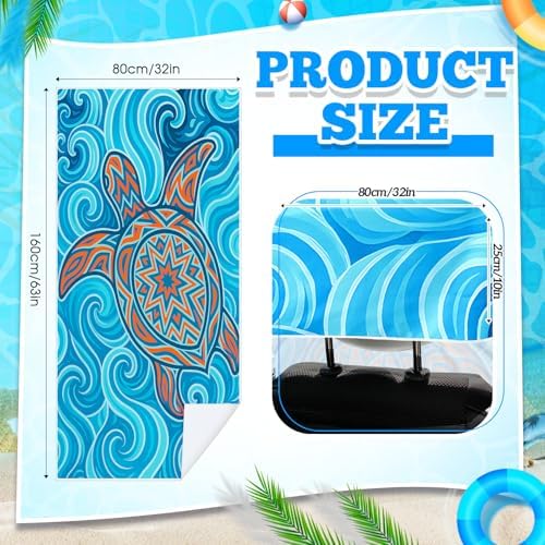 Hahafelt 2 Pack Car Seat Towel Cover - Image 2