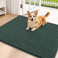 Smiry Dog Door Mat for Muddy Paws 36x24, Ultra Absorbent Chenille Doormat by Smiry