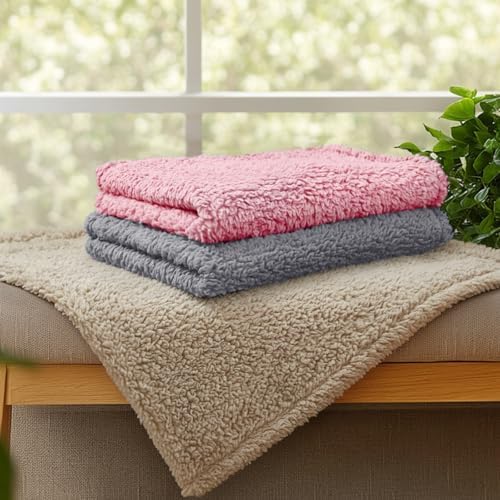 Luciphia 3 Pack Soft Sherpa Fleece Blankets - Image 5