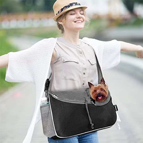 PetAmi Dog Sling Carrier for Small Dog, Hands Free Crossbody Carrier - Image 5