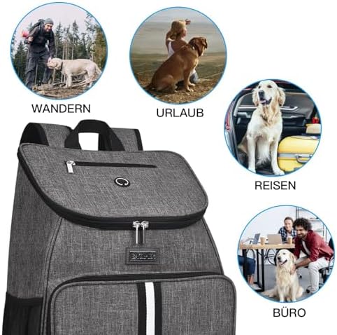 BAGLHER丨Dog Travel Bag, Airline Approved Pet Supplies Backpack, Dog Travel - Image 6