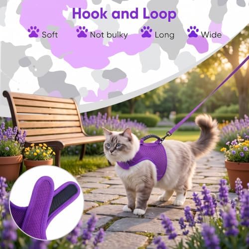 Cat Harness and Leash Set for Walking Escape Proof - Image 4