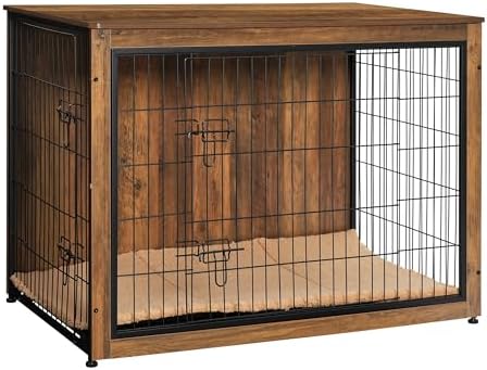 DWANTON 43.3" XXL Dog Crate Furniture by DWANTON