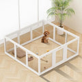 Clear Acrylic Dog Playpen Indoor Pet Pen, 12 Panels by ClimbHope