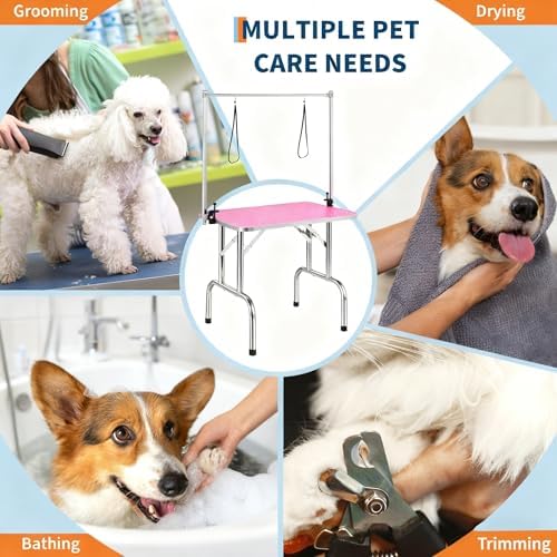 GarveeTech Dog Grooming Table, 36 Inch Pet Grooming Station w/Arm & Noose - Image 7
