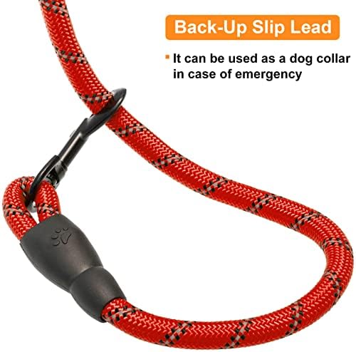 BEAUTYZOO Dog Leash for Large Dogs, 6FT Heavy Duty Rope Leash Bulk, 3 Pack - Image 6