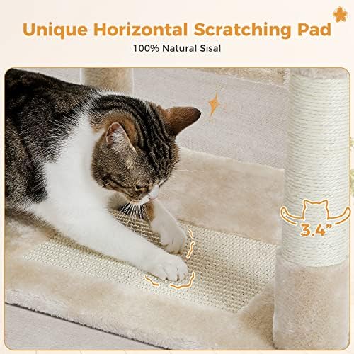 PAWZ Road 72" Cat Tree, Tall Cat Tower - Image 4