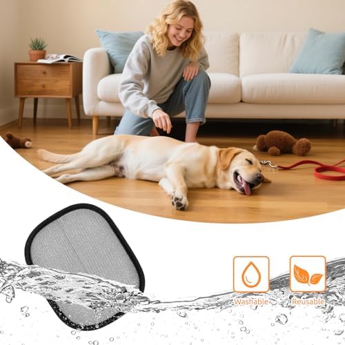 SAWMONG 2Pcs Pet Hair Remover Glove - Image 5