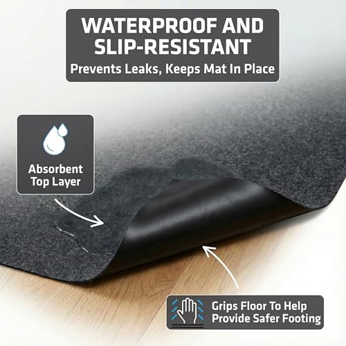 Drymate Jumbo Dog Playpen Mat, Washable Pee Pads - Image 3