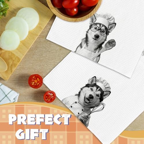 Dog Kitchen Towels Decor Set of 2 - Image 5