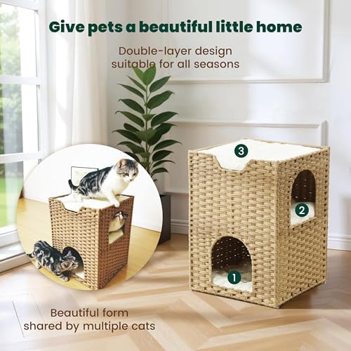 Safety Triple-Layer Cat House for Indoor Cats - Image 3