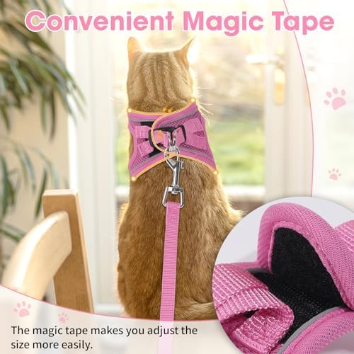 Cat Harness and Leash Set for Walking Escape Proof Vest for Kitten - Image 5