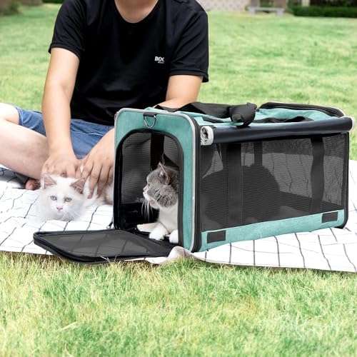 GAPZER Small Dog Carrier Yorkshire Puppy Softshell Chihuahua Transport Cage - Image 5