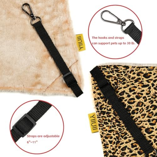Cat Hammock for Cage Crate, Large for Ferret & Kitten - Image 3