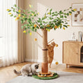 41" Tall Cat Scratching Post for Large Cats by Serdyes