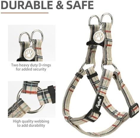 PUPTECK No Pull Dog Harness Small Sized Step-in Adjustable Puppy Vest - Image 2