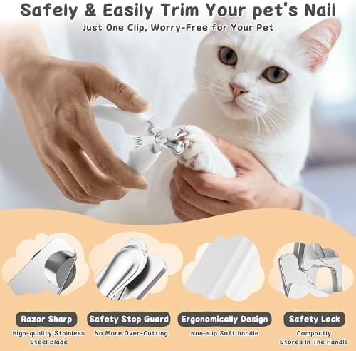 3-Piece Dogs & Cats brush for shedding - Image 6