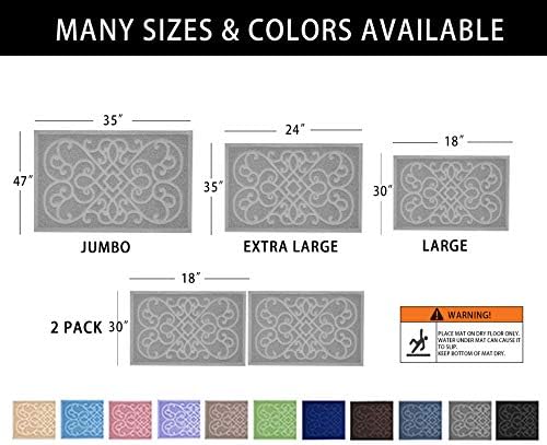 PetLike Cat Litter Box Mat, Thick Kitty Litter Trapping Mat, Waterproof - Image 6