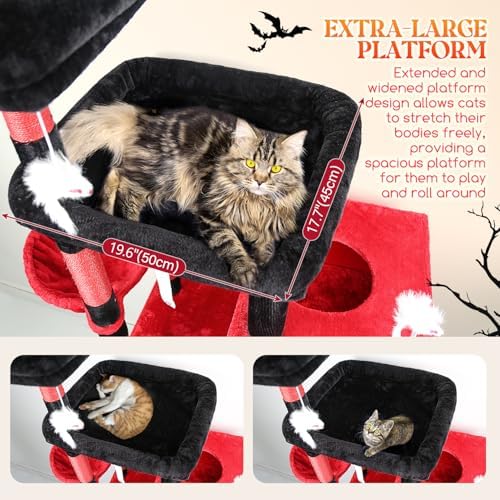 Globlazer Extra Large Gothic Cat Tower - Image 3