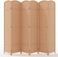 JOSTYLE Outdoor Privacy Screen 6-Panel Folding Room Divider Space Partition by Jostyle