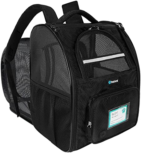 PetAmi Expandable Dog Cat Backpack Carrier, Airline Approved by PetAmi