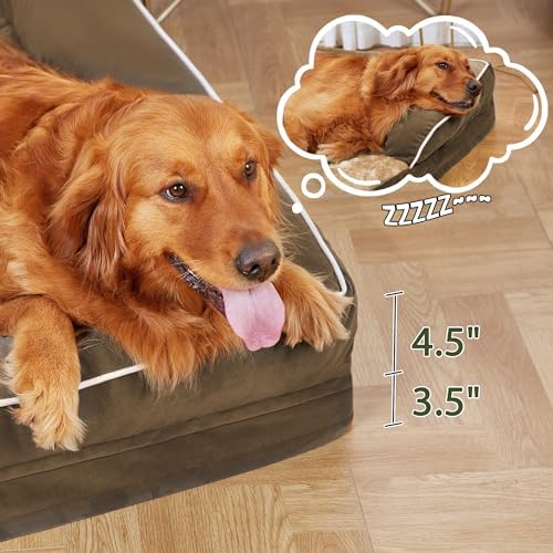 Orthopedic Washable Dog Bed for Extra Large Dogs - Image 6
