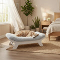 Muihood Elevated Wood Dog Bed Frame by MUIHOOD