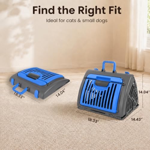 Foldable Portable Pet Carrier, Cat Carrier - Image 3