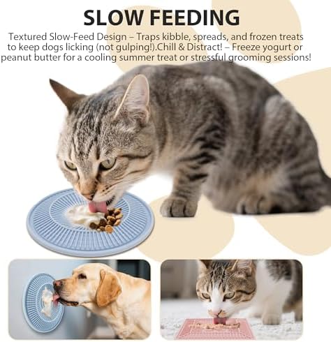Lick Mat for Dogs and Cats, Slow Feeder Mats - Image 4
