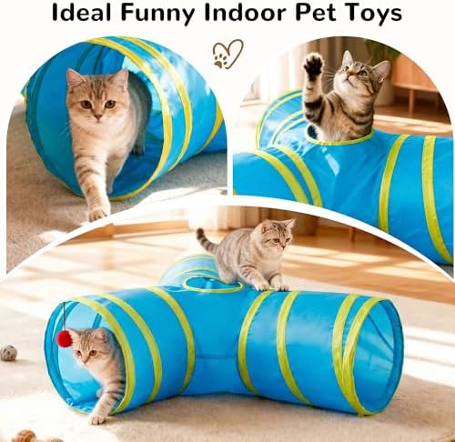 Tempcore Cat Tunnel, 3-Way Collapsible Toy - Image 7