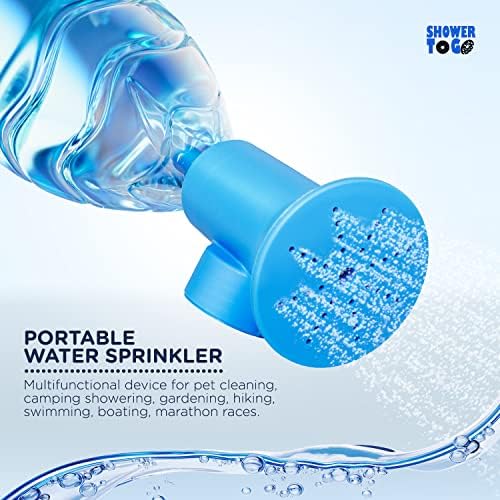 Shower to Go Portable Bottle Shower Attachment, Lightweight Outdoor Rinse Tool - Image 2