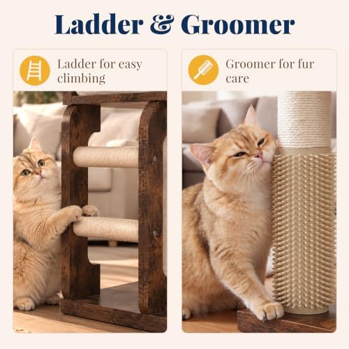 Hey-brother Wooden Cat Tree Tower - Image 6