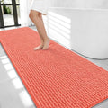 OLANLY Thick Chenille Bathroom Runner Rugs 70x24, Absorbent Bath Mat by OLANLY