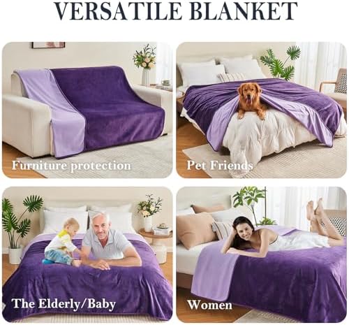 Waterproof Blanket Bed Cover 60"x80" - Image 3