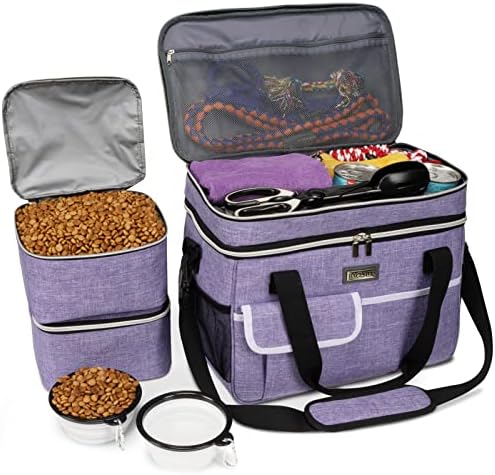 BAGLHER Dog Travel Bag for Supplies by BAGLHER