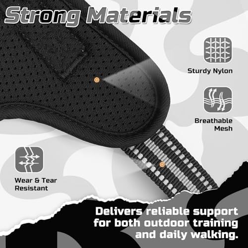 rabbitgoo Tactical Dog Harness for Medium, No Pull Military Service Vest - Image 5