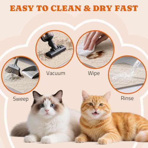 Pawtners Cat Litter Mat Extra Large 42" X 30", 1 Pack - Image 6
