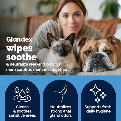 Vetnique Glandex Rear End Wipes - Image 3