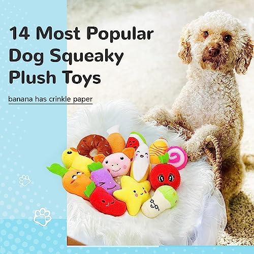 LEGEND SANDY Dog Squeaky Toys, Plush Small Dog Toys - Image 5