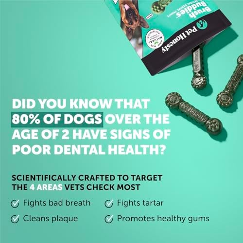 Pet Honesty Brush Buddies Vet Backed Dog Dental Chews - Image 2