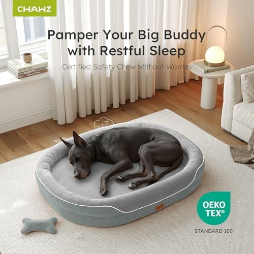 CWAWZ XXL Orthopedic Dog Bed, 53 in. Dog Bed - Image 4