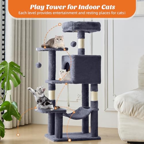 DUMOS 44 Inch Cat Tree Tower - Image 2