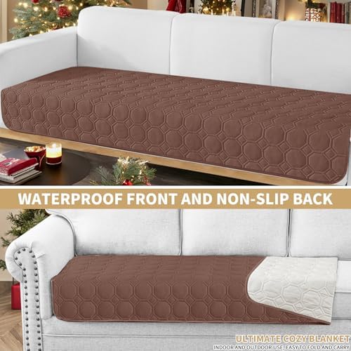 ZNSAYOTX Ultimate Cozy Blankets 100% Waterproof Sofa Mat Blanket - Image 2