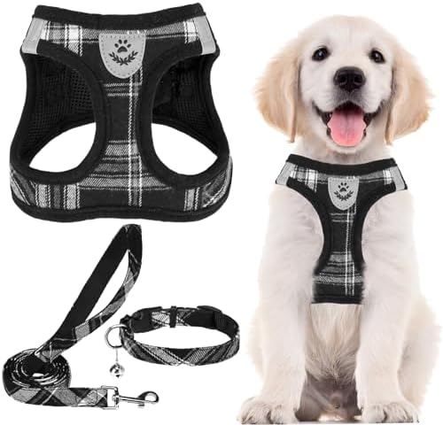 PUPTECK Dog Harness, Collar and Leash Set No Pull by PUPTECK