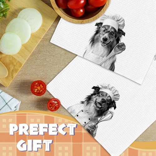 Dog Kitchen Towels Decor Set of 2 - Image 5