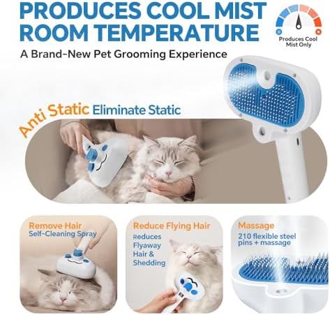 Pet Steam Brush for Dogs & Cats - Image 3